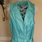 K Studio Turquoise Sleeveless Dress Size 12  $90.00 NEW