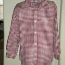 Gap Girl's Red Checked Blouse Shirt Top Size XL 12