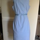 Giorgio Fiortini Collection Blue Sleeveless Dress Sz 10