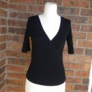 WHITE HOUSE BLACK MARKET Women Wrap Top Size S Rayon /Nylon
