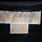 MICHAEL KORS Women 100% Linen Tunic Blouse Shirt M Size Top Black /White