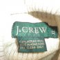 J CREW Women 100% Merino Wool Turtleneck Sweater XL Size Beige Long Sleeve