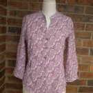 THE NORTH FACE Women Blouse Shirt  Top XS S Size Style# AH0M Purple Multi