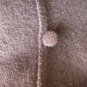 EILEEN FISHER Women Brown 100% Wool Blouse Shirt M Size Brown Top Long Sleeve