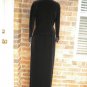 TALBOTS 2 Pc Cocktail Evening Top Skirt Set 8 Size NEW Women Black Outfit Formal