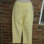 JULIANA COLLEZIONE Jacket Pant Set Suit 4 S NEW $600 Outfit Size Women Yellow