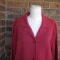 TALBOTS Women Rust 100% Merino Wool Cardigan Size XL Sweater
