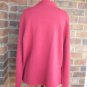 TALBOTS Women Rust 100% Merino Wool Cardigan Size XL Sweater