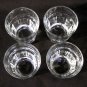 Four Libbey Duratuff Rocks Glasses