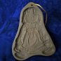 Brown Bag-Cookie  Art Cookie Mold Raggedy Ann or Girl Doll 1985