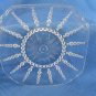 3 Clear Columbia Depression Glass Federal Bread and Butter Plates