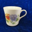 Corning Ware Corelle Summer Blush Pansies Coffee Cup