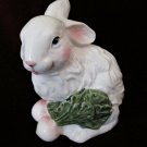Lucie Sable Imports-Japan Ceramic White Rabbit Good Condition