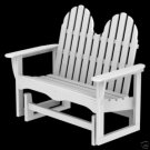 Polywood Classic Adirondack Gliding Bench - ADGL-1  - FREE SHIPPING
