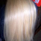 Blonde #613 72" weft HUMAN HAIR EXTENSION FREE SHIP 6ft