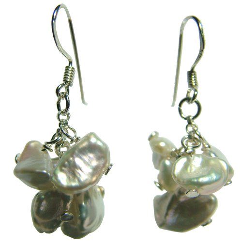 DJE139 Keshi Pearl Earrings