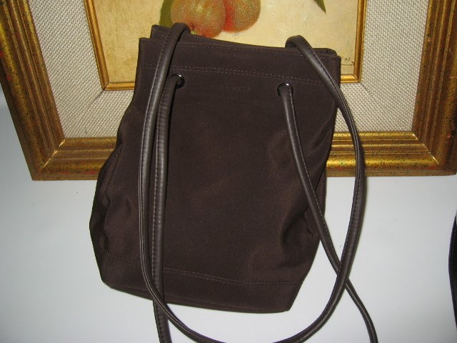 nine west brown handbag