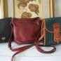 AUTHENTIC COACH RED VINTAGE WOMEN'S LEATHER BAG HANDBAG PURSE