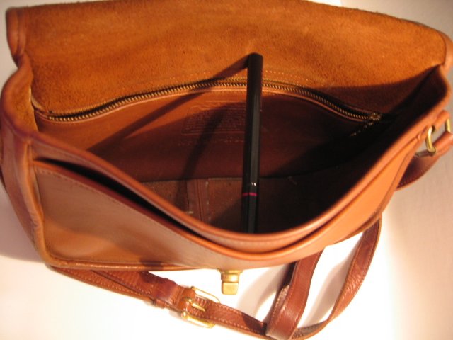 SOLD - COACH CITY BAG BROWN handbag LEATHER WOMEN'S PURSE BAG ACCESSORY