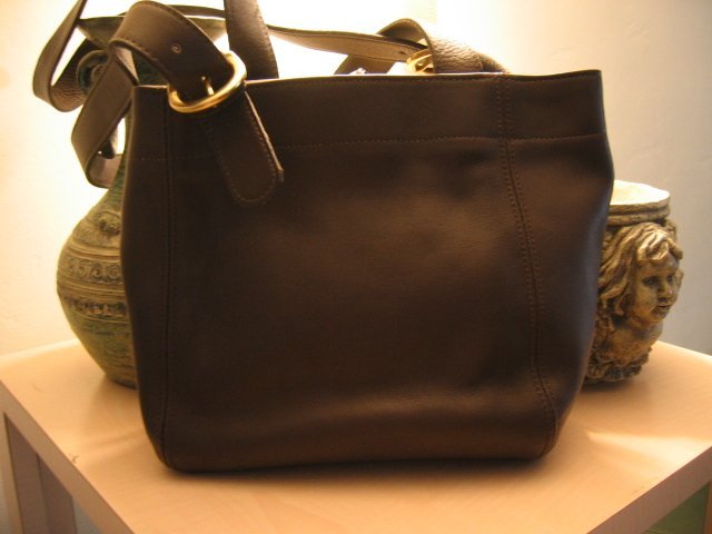 leather office tote