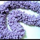 SOFT PURPLE SCARF WOMEN'S GIRL'S CLOTHES ACCESSORY CHENILE LIKE