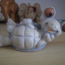 HAPPY TURTLE CLAY FIGURINE DECORATIVE COLLECTIBLE HOME DECOR GIFT TOY