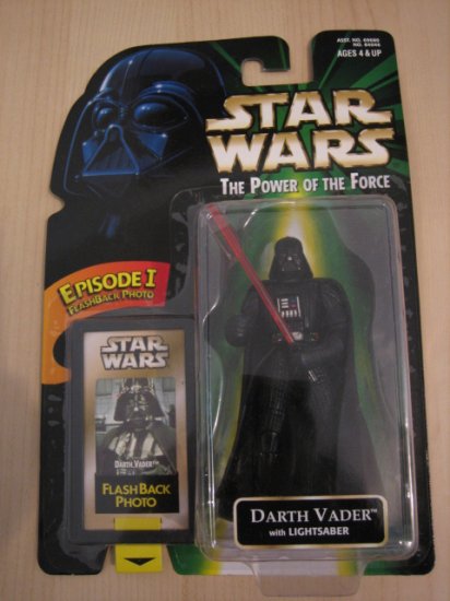 darth vader with green lightsaber toy