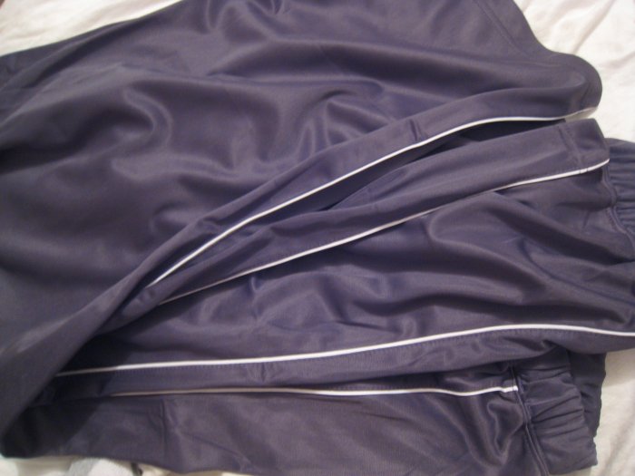 plus size pants with side stripe