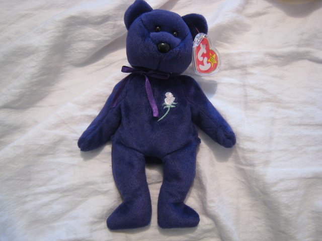 purple teddy bear princess diana