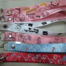 HELLO KITTY MONKEY PIG BEAR HAND strap lot 2 CELL PHONE DIGITAL CAMERA IPOD I-POD STRAP accessory