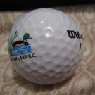 SILVER LAKE WILSON 1 - COLLECTOR'S GOLF BALL SPORTS MEMORABILIA DECORATIVE COLLECTIBLE HOME HOBBY