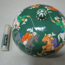 POLO SIX HORSES MEN JEWELRY ROUND BOX TOP GIFT COLLECTIBLE HOME DECOR GREEN PAPER