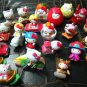 apple car red HELLO KITTY CHARM decorative figurine collectible gift cartoon kids figure doll