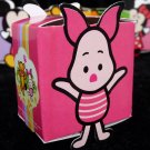 L - Cute pink Piglet Party Favor Box ~ Birthday Wedding Candy home decor gift