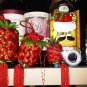 MEDIUM PINEAPPLE RED CHINESE NEW YEAR GOOD LUCK DECOR gold HOME FAMILY decorative collectible