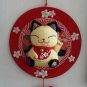 CAT FISH ORNAMENT HANGING RED CHINESE NEW YEAR GOOD LUCK DECOR HOME FAMILY decorative collectible