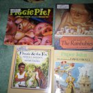 B lot set of 4 book books children's illustrated home activity