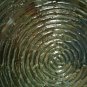 lot set 4 GREEN PLATE glass vintage cup glasshome 1950s DECORATIVE COLLECTIBLE KITCHEN