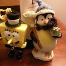 X'MAS PENGUIN DECORATIVE COLLECTIBLE FIGURINE HOME