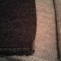 THICK GRAY OR DARK GRAY COLLEGE SCARF COTTON WOMEN'S MEN'S ACCESSORY CLOTHING CLOTHES