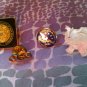 D WHITE SHELL ELEPHANT VINTAGE PIN DECORATIVE COLLECTIBLE HOME MEN'S WOMEN'S CLOTHING ACCESSORY