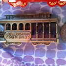 C METAL GOLD SAN FRANCISCO DECORATIVE COLLECTIBLE MAGNET CABLE CAR OFFICE GIFT KITCHEN HOME FAMILY
