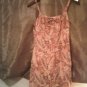ACCOMPLICE PAISLEY RED PINK GREEN DRESS JUNIOR'S RAYON WOMEN'S CLOTHING CLOTHES