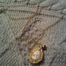 victorian neclace lady VINTAGE JEWELRY WOMEN'S FASHION CLOTHING ACCESSORY