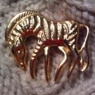 zebra horse pin brooch VINTAGE JEWELRY WOMEN'S FASHION CLOTHING ACCESSORY