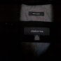 MEN'S L BLACK LARGE CLAIBORNE 100% WOOL COAT JACKET BLACK LINING CLOTHES TOP DRESS