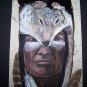 CAMO Native American Feather ART Hand Painted Feathers Sue Perry Rufus