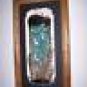 BLUE BIRDS WILD Turkey TAIL Feathers Hand Painted ART ! Sue Perry Rufus Original