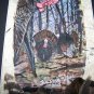 Spring Gobbler Wild Turkey Feather Hand Painted WING Sue Perry Rufus Original ART