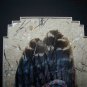 Spring Gobbler Wild Turkey Feather Hand Painted WING Sue Perry Rufus Original ART